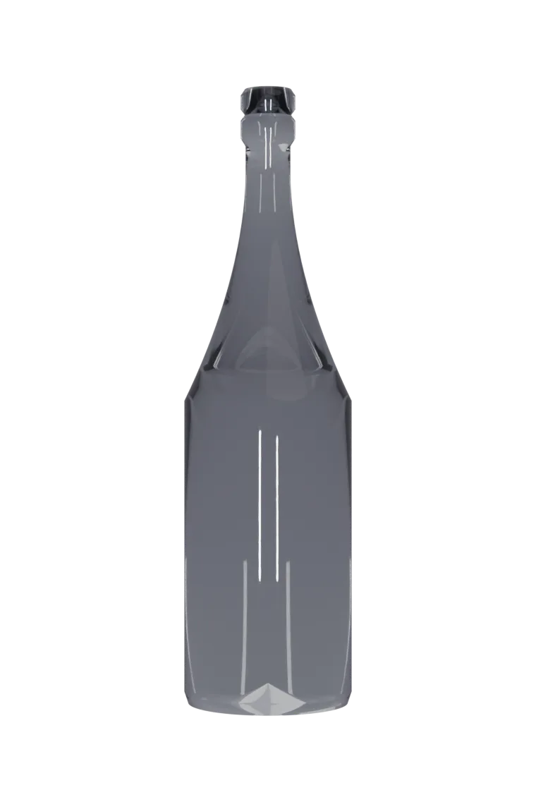 Botella de vidrio personalizada por Yailus Color